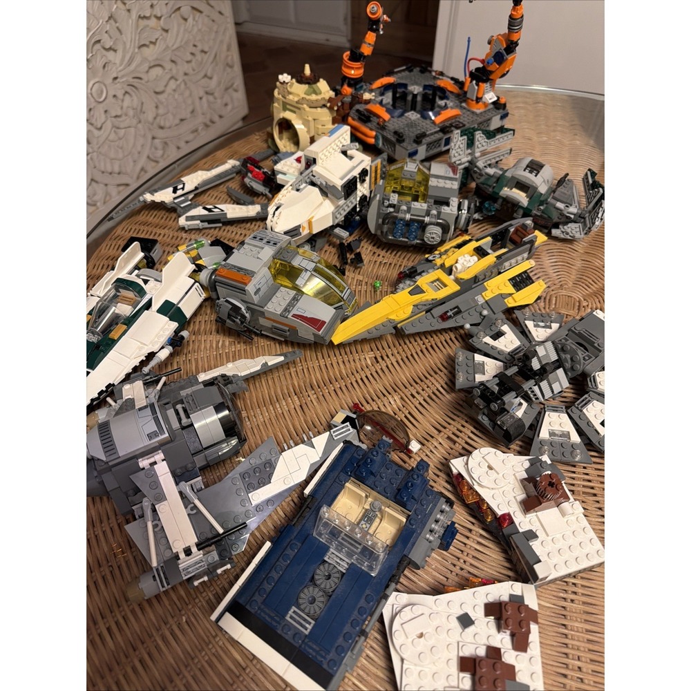 LEGO Star Wars Bulk Lot Ships Yoda House Rebels The Phantom 75170 Mixed Pieces